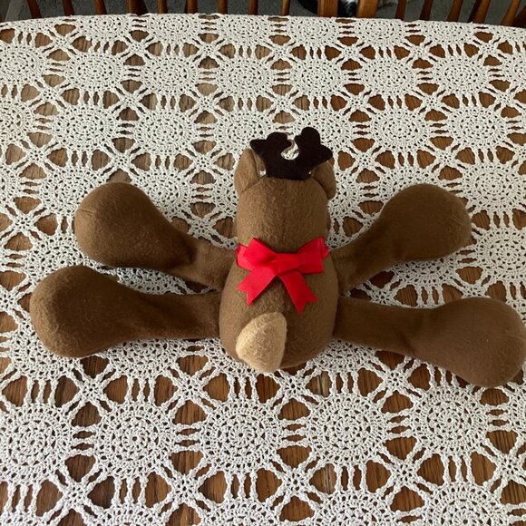 Vintage Hallmark Plush Rodney & Friends Plush Rodney Reindeer 19" - Picture 3 of 6